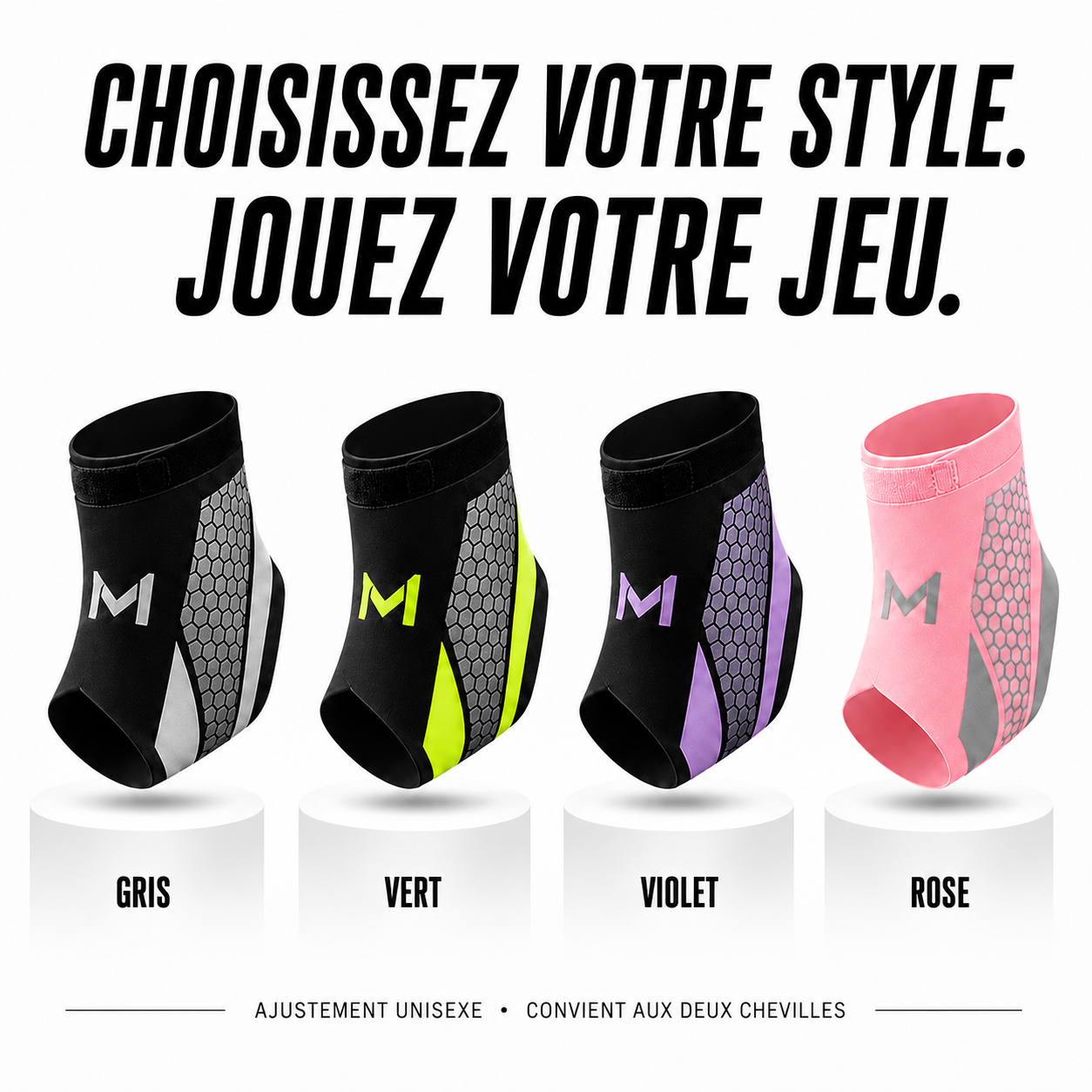 AnklePro™ - Soutien intelligent pour la cheville et la voûte plantaire